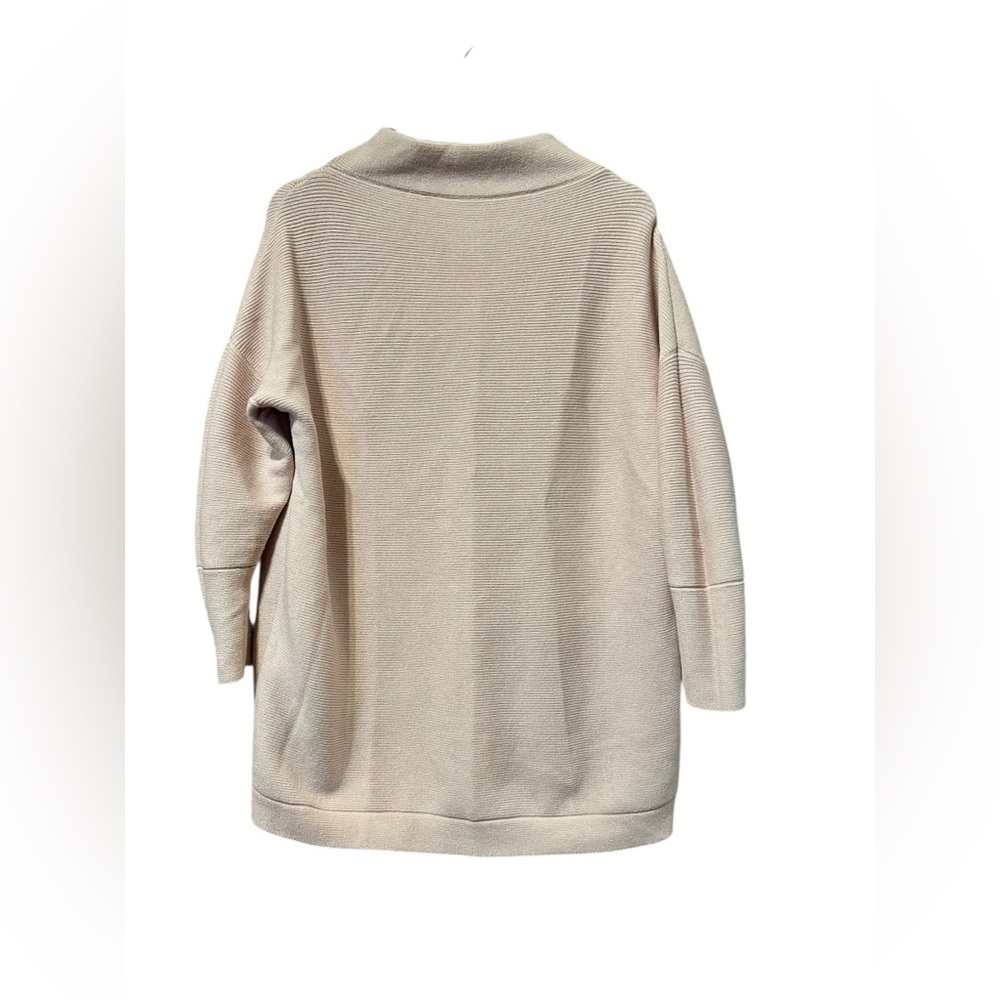 Pink Ribbed Knit Tunic Sweater Dress – Size Small